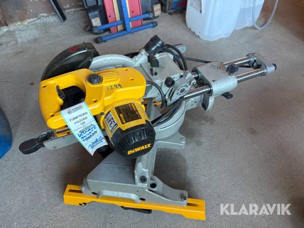 Kap och gersåg Dewalt DW712-QS