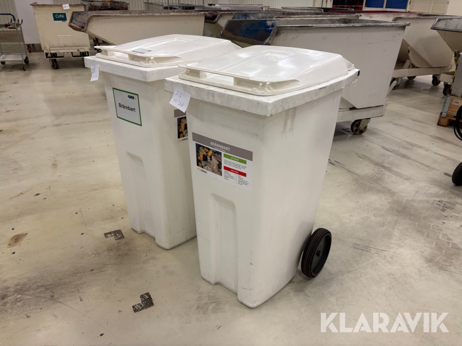 Sopkärl PWS 190 L 2 st