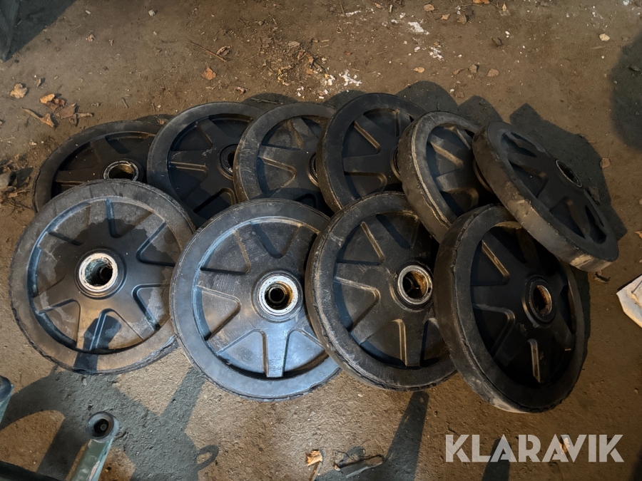 Bärhjul till bandvagn TL6