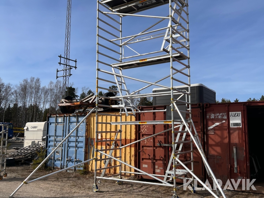 Rullställning bred & hög Zipup 9 meter