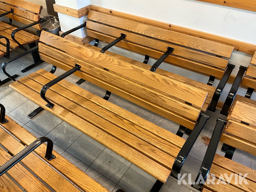 Parksoffa/Trädgårdsbänk Nola Sweden 2st