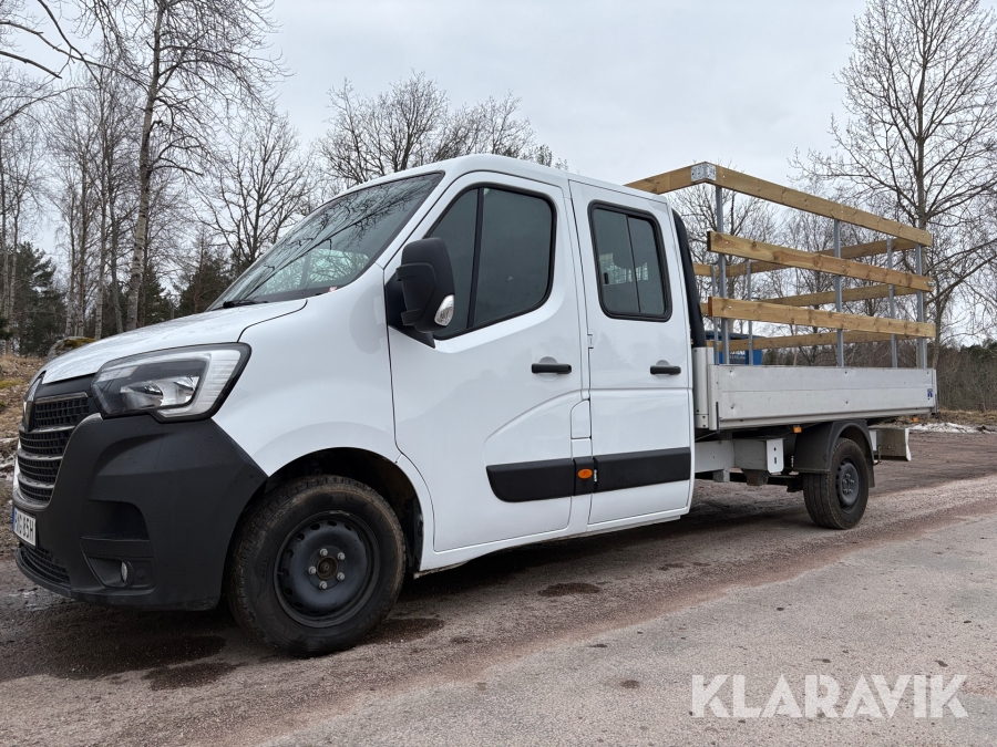 Flakbil Renault Master chassi cab