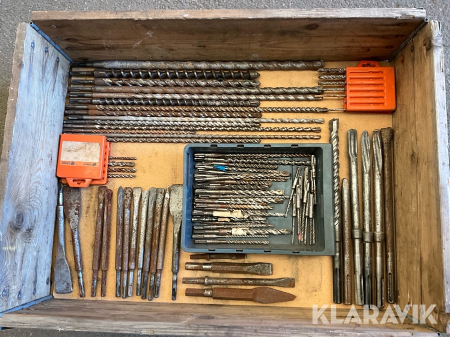 Borr för slagborr / bilning