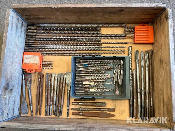 Borr för slagborr / bilning