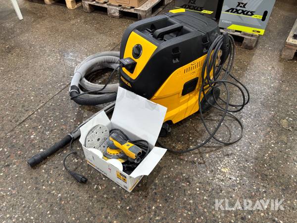 Dammsugare med slipmaskin Mirka DE 1230 l PC