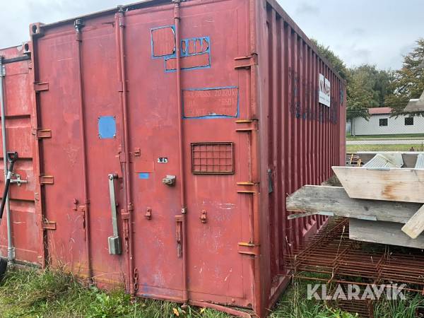 Sjöcontainer 20 fot