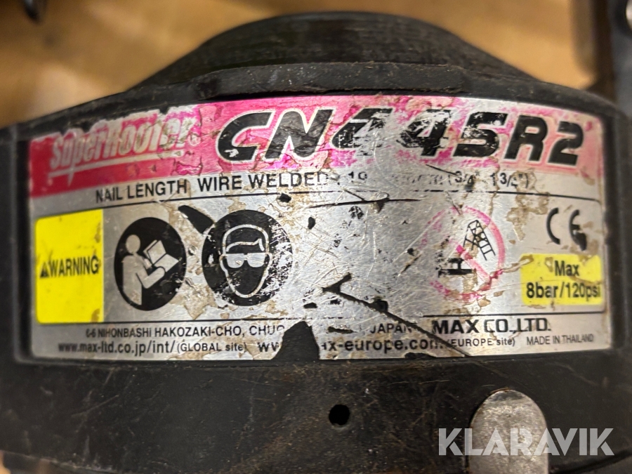 Parti med byggmaskiner Hilti & Max