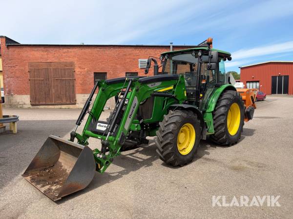 Traktor John Deere 5100M med Frontlastare och Tillbehör
