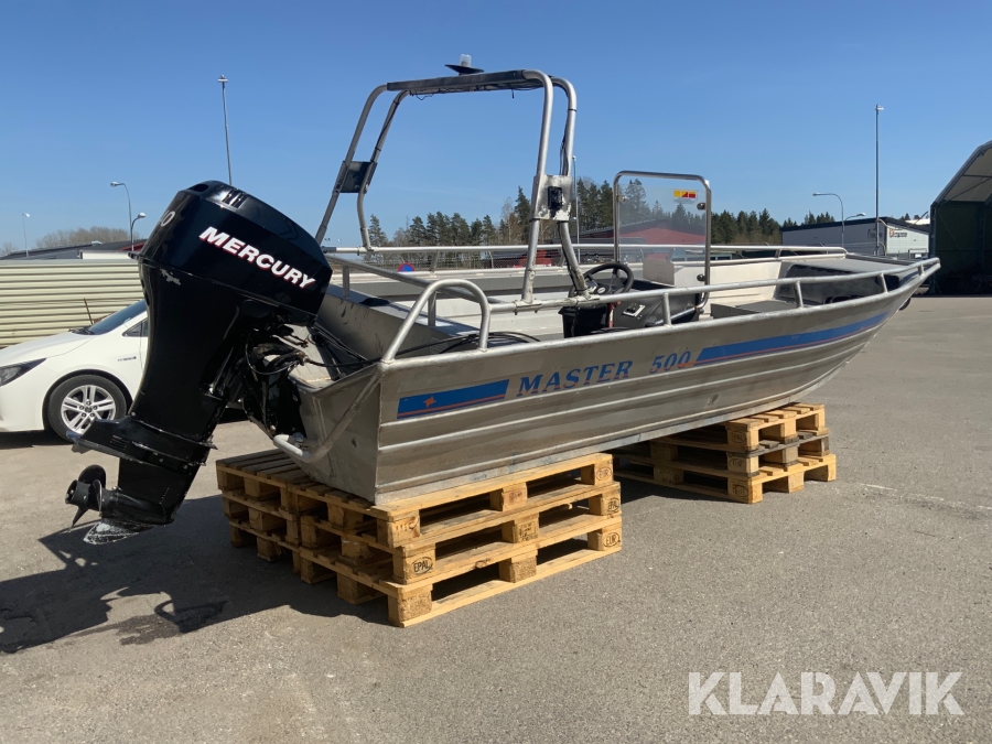 Aluminiumbåt Master 500 Mercury 40hk 4-takt