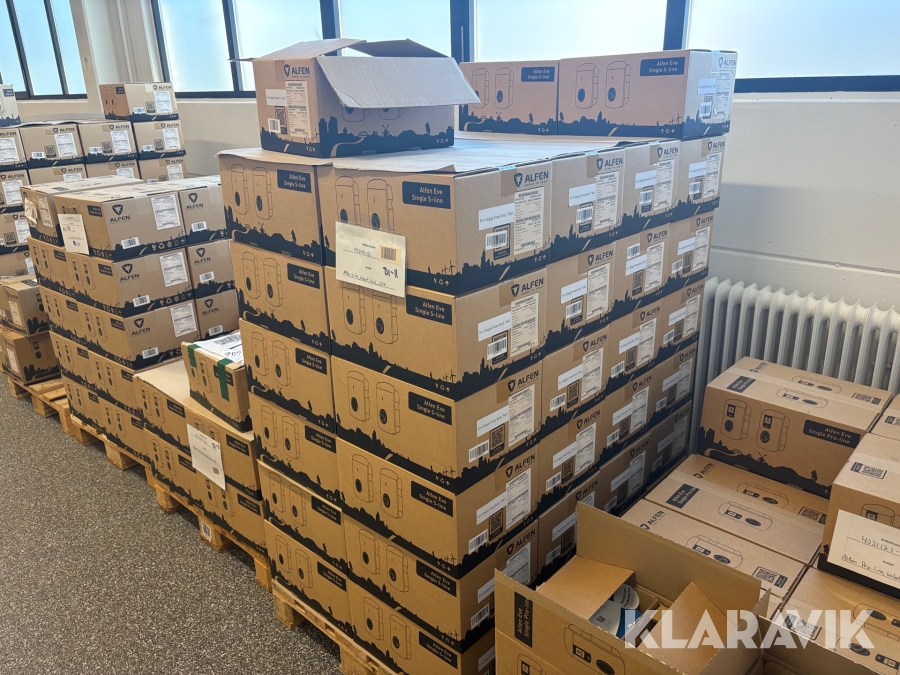 Elbilsladdare Alfen 904460597 51st Grå