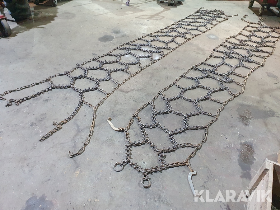 Piggkedjor till traktor Tellefsdal