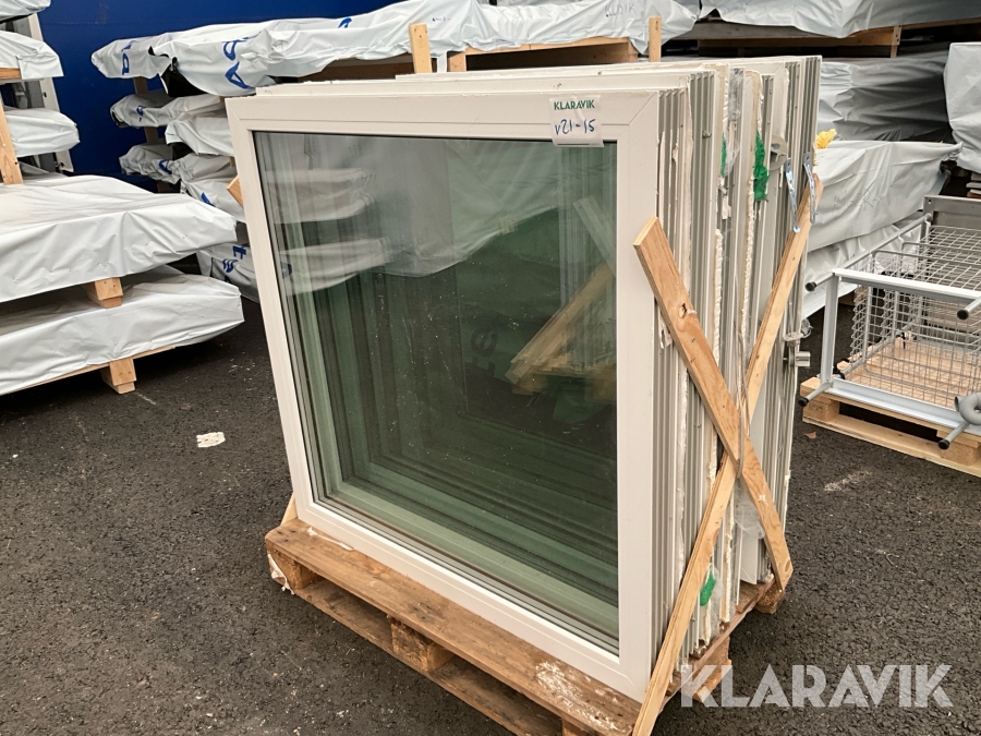 Plastfönster 6st