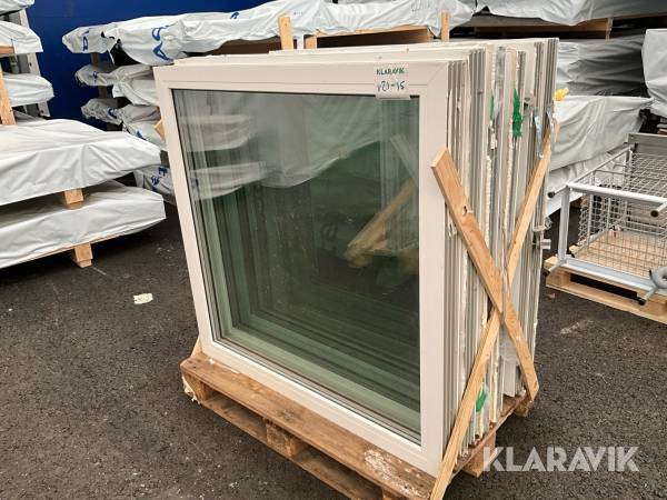 Plastfönster 6st