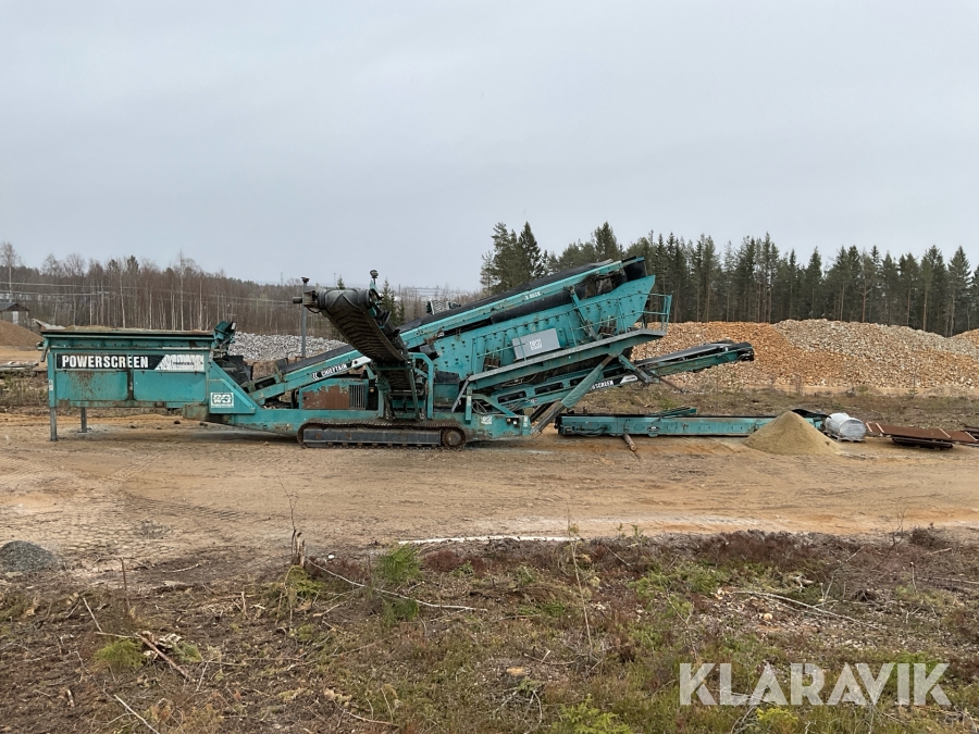 Sorteringsverk Powerscreen T Chieftain 2100