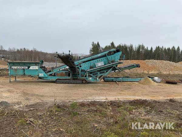 Sorteringsverk Powerscreen T Chieftain 2100