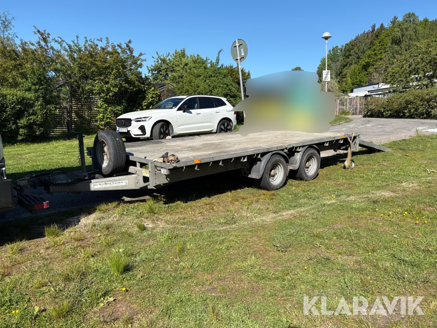 Maskinsläp Ifor Williams Trailer LM146G 3500 kg