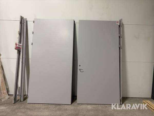 Brandklassad ståldörr 2600*2600mm Dan Doors EI60