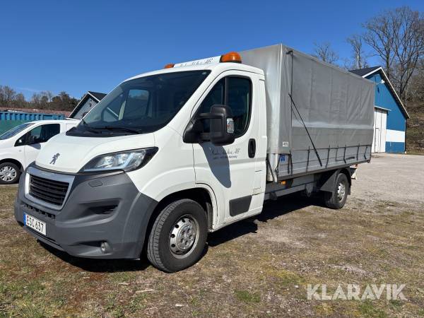 Lätt Lastbil Peugeut Boxer