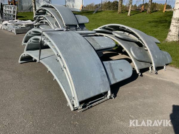 Foderhäck med bogstöd för häst Kellfri 2st