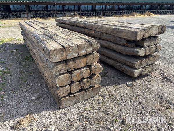 Grävmaskinsmattor / Stockmattor Lillevrå 8” x 5500mm - Totalt 10st