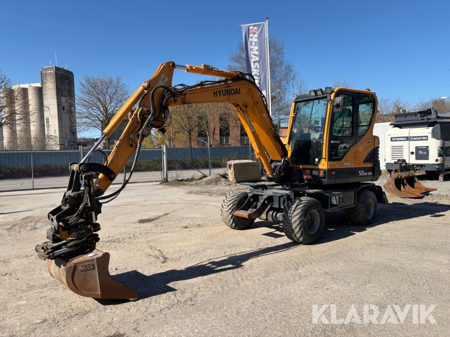 Hjulgrävare Hyundai Robex 55-9A
