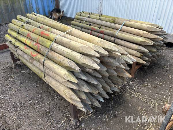 Stängselstolpar - 115 st