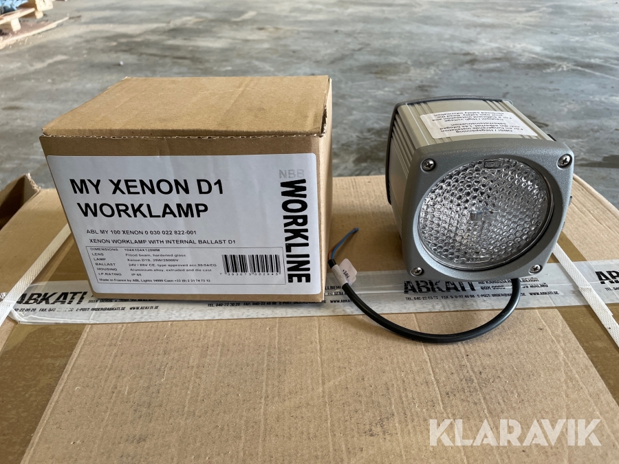 Arbetsbelysning Xenon NBB 10 st