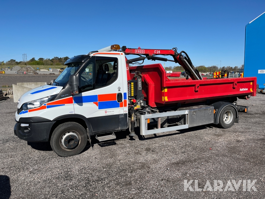 Kranväxlare Iveco 72-170 med 3 flak