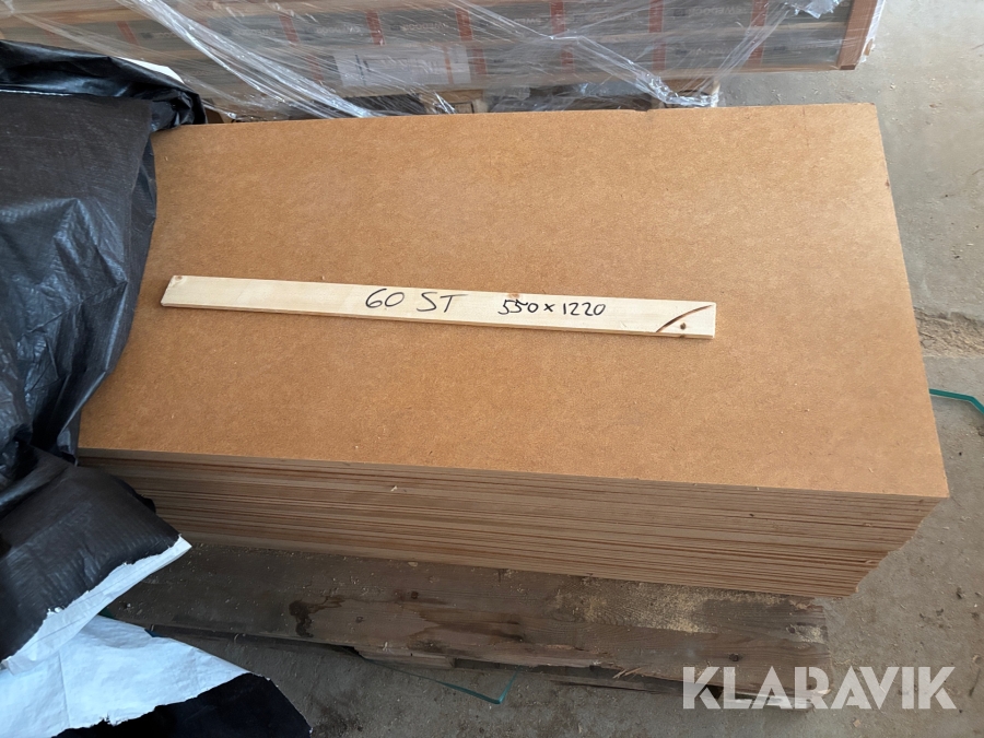 Trossbottenboard 60 skivor