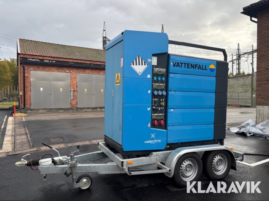 Personbilssläp Bålsta Släpet Et med batterilager Xelectrix ХPB-P35-100