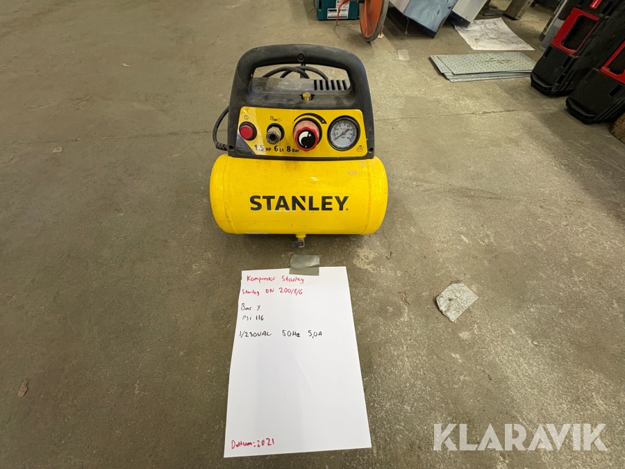 Kompressor Stanley DN 200/8/6
