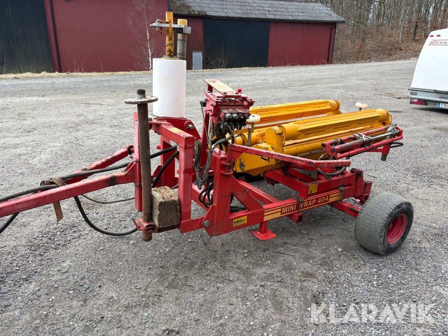 Småbalsplastare Tellefsdal A.S Mini Wrap 404