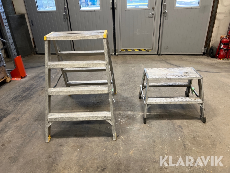 Arbetsbockar 0,5 m, 1,0m Zarges, Wibe Z500, w55ab-4