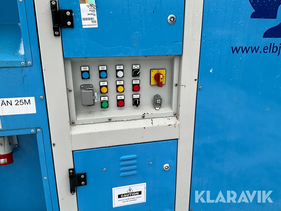 Hetvattenfläkt El-Björn TF250HWI