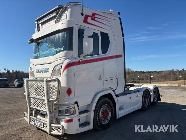 Dragbil Scania S650