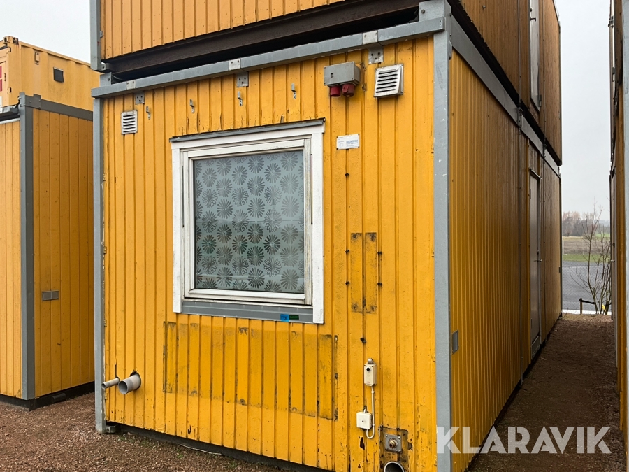 Pesonalbod Moelven kontor med WC