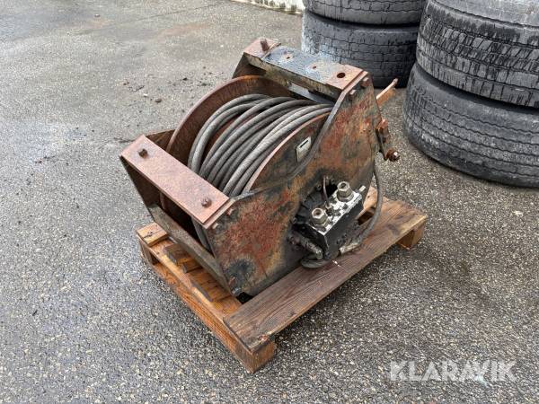 Hydraulisk vinsch för lastbilskranar