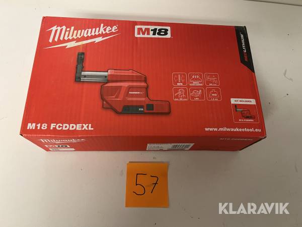 Dammsugartillsats Milwaukee M18 FCDDEXL