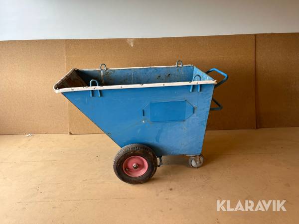 Tippbar fodervagn OBM 750kg