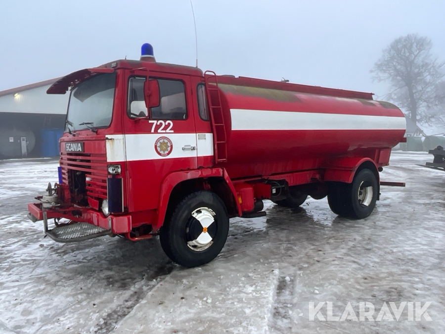 Brandbil/ Tankbil Scania LB 86 S 42 170