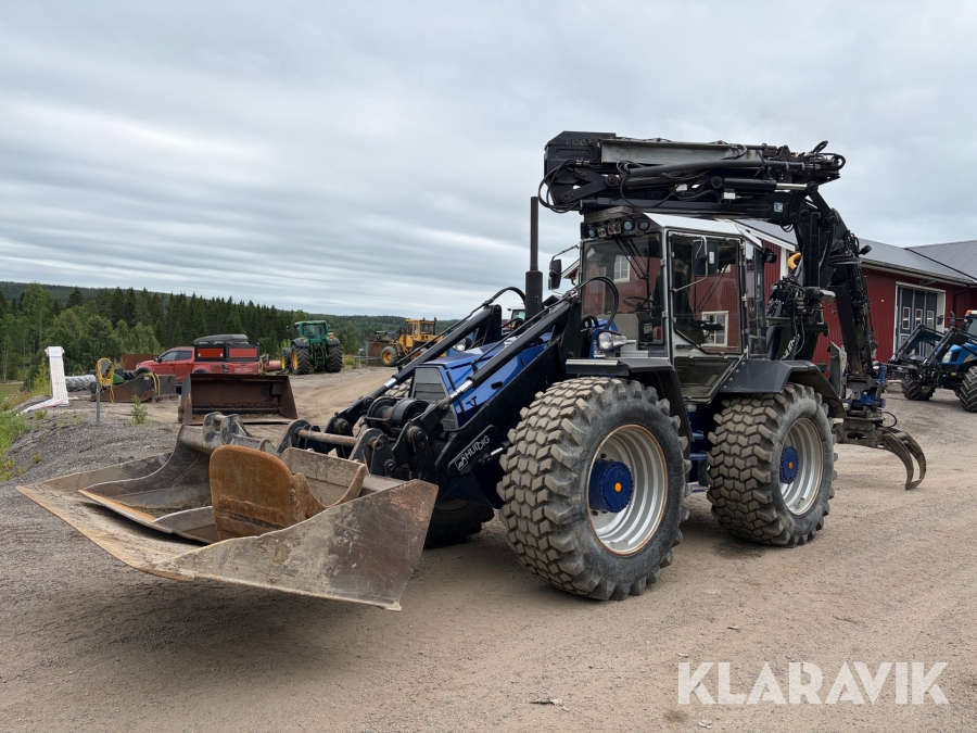 Grävlastare Huddig 960 C6 LS med redskap