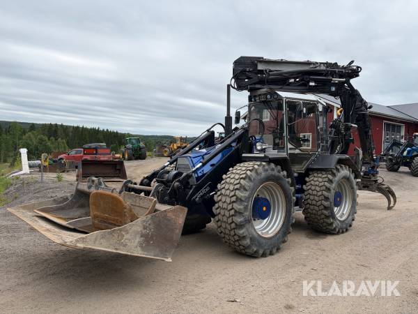 Grävlastare Huddig 960 C6 LS med redskap