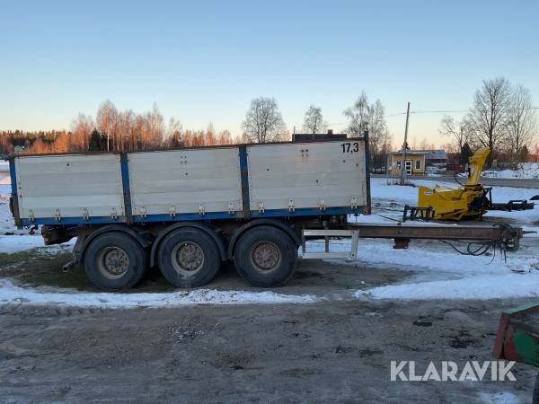 Tridemsläp TRIAB Srbbt-24-60