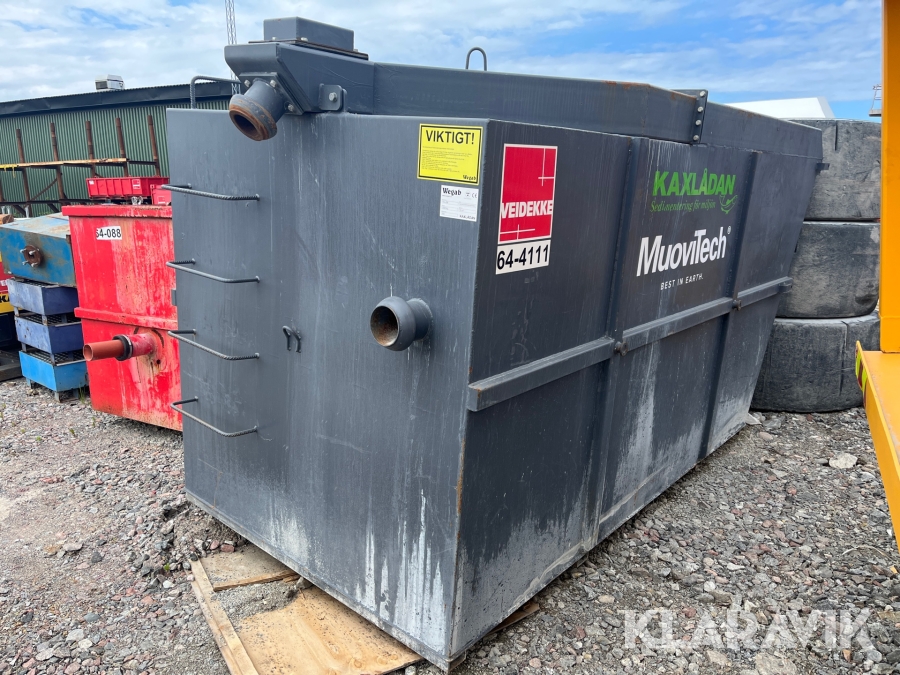 Sedimenteringscontainer Wegab RS209 10 m3 Kaxlådan