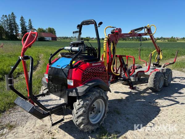 Miniskotare Lennartsfors Hjulhästen HH3013 Kran K 30-60