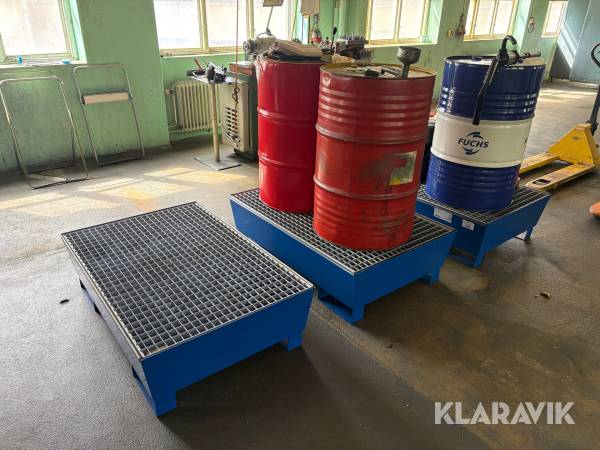 Spillkar Denios 250L 3st