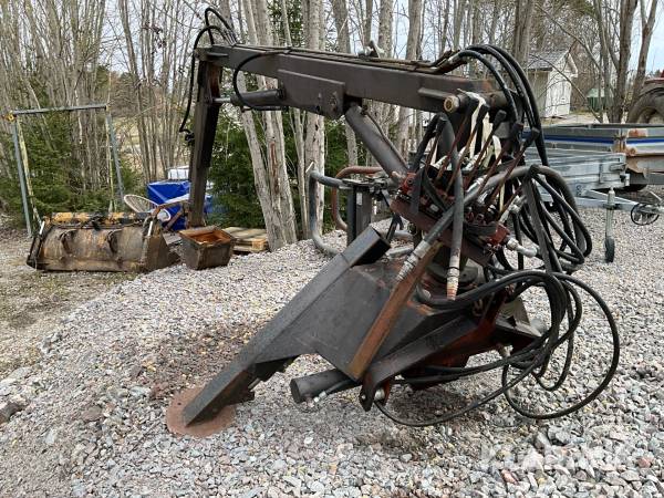 Grävaggregat till traktor