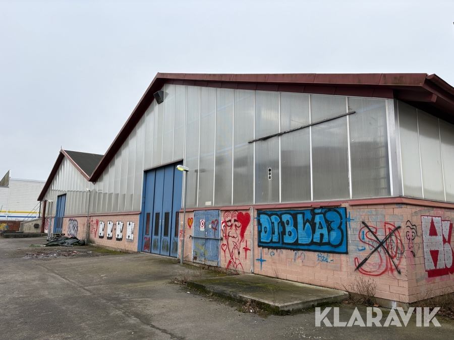 Stålstomme, maskinhall