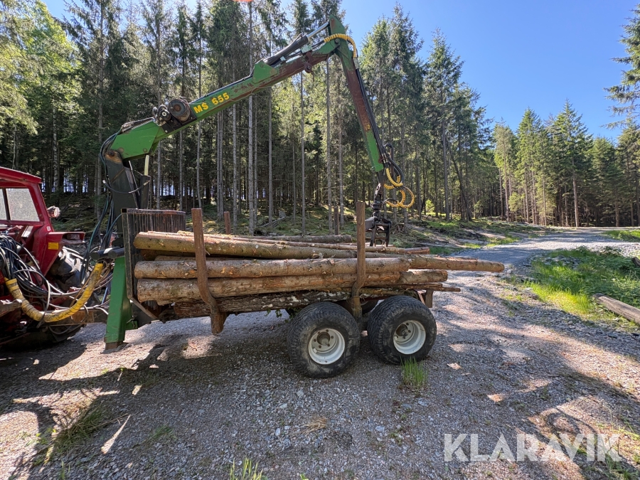 Skogskärra Palmse 90 med 655 kran
