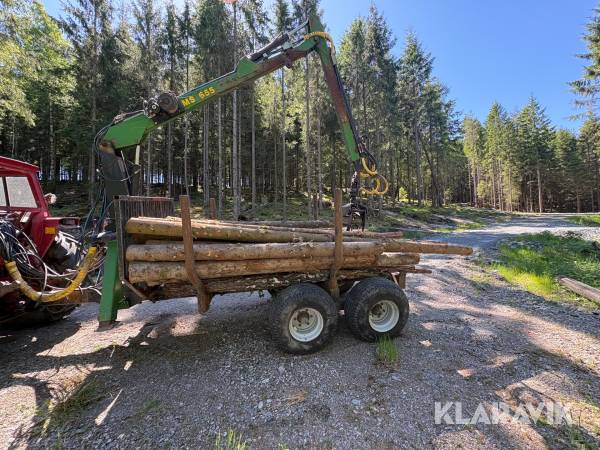 Skogskärra Palmse 90 med 655 kran